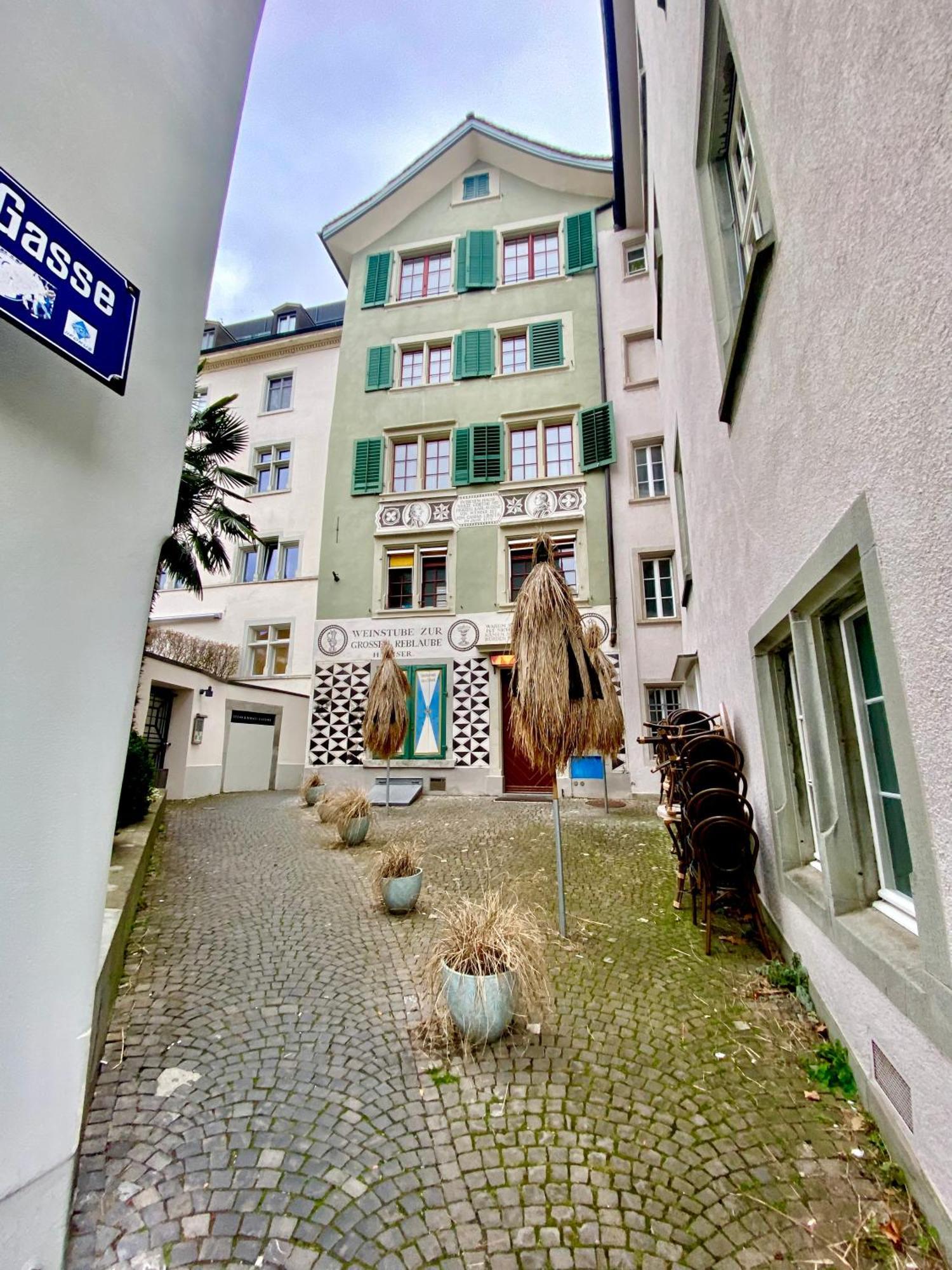 Ferienwohnung Goethe House In Old Town Zuerich Exterior foto